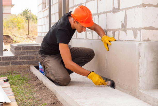 Crawl space vapor barrier installation in Jasper, IN